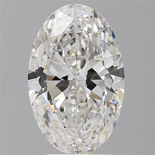 3.50 ct. oval Lab Grown Diamond front image