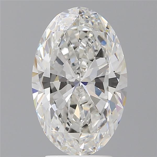 3.58 ct. oval Lab Grown Diamond front image