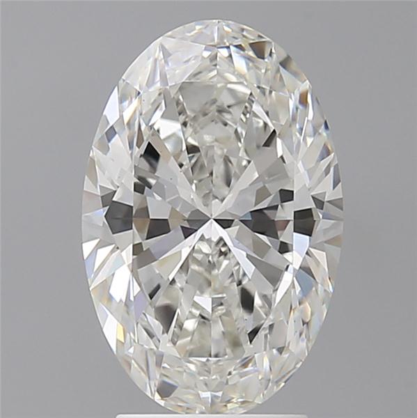 3.10 ct. oval Lab Grown Diamond front image