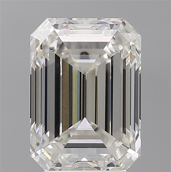 3.58 ct. emerald Lab Grown Diamond front image
