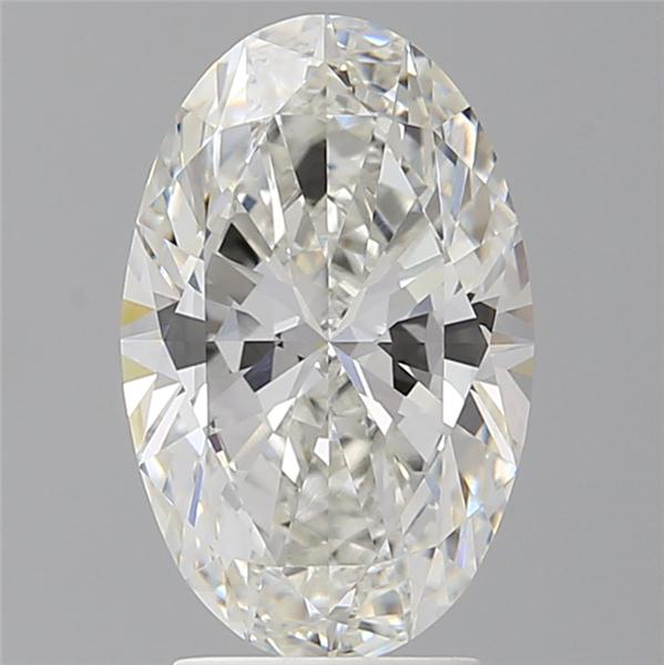 3.10 ct. oval Lab Grown Diamond front image