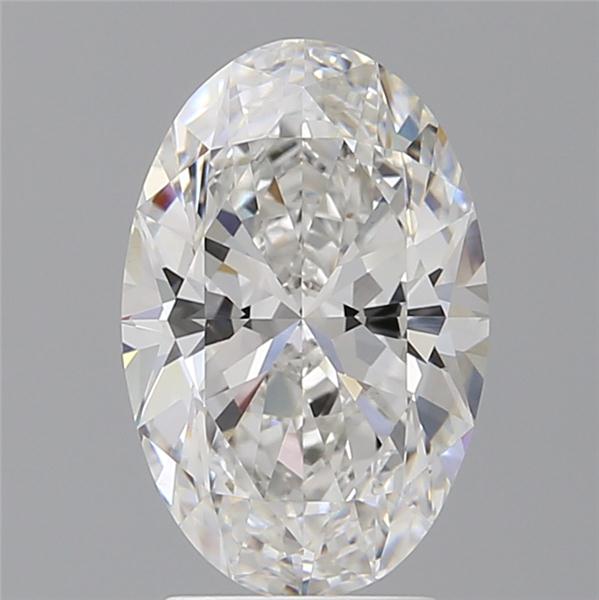 3.07 ct. oval Lab Grown Diamond front image