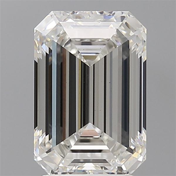 3.06 ct. emerald Lab Grown Diamond front image