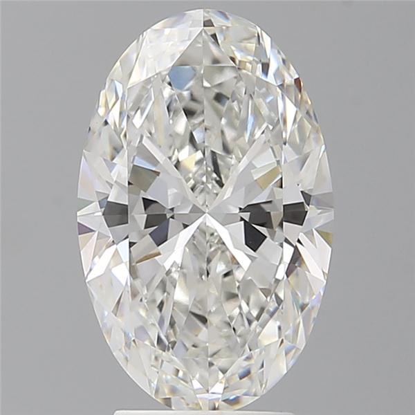3.60 ct. oval Lab Grown Diamond front image