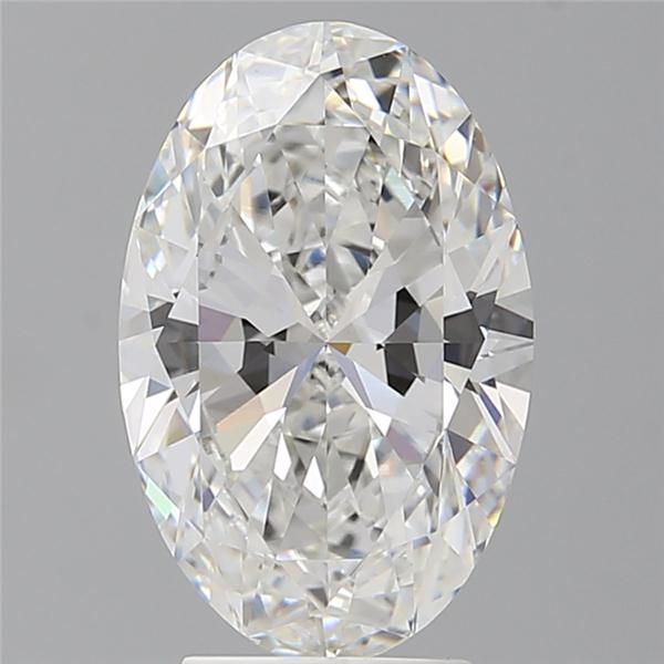 3.54 ct. oval Lab Grown Diamond front image