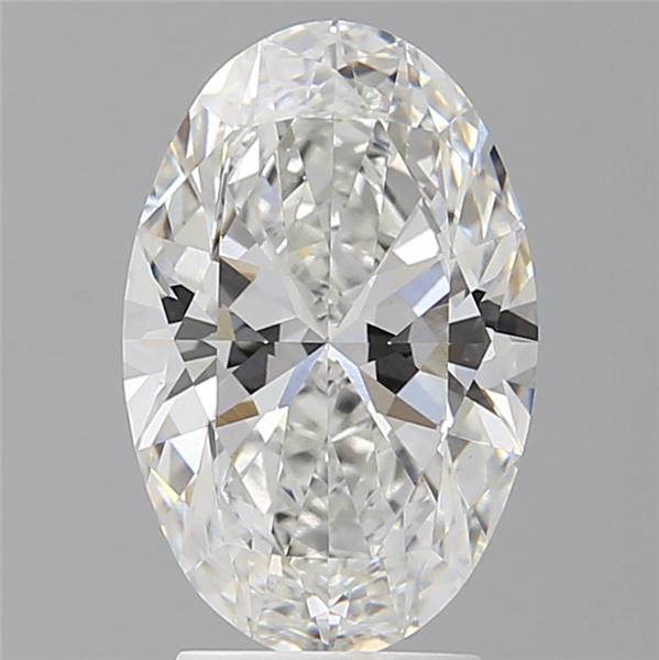 3.09 ct. oval Lab Grown Diamond front image