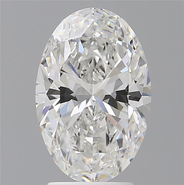 3.08 ct. oval Lab Grown Diamond front image
