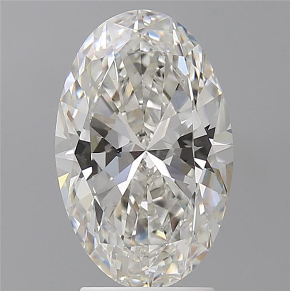 3.01 ct. oval Lab Grown Diamond front image