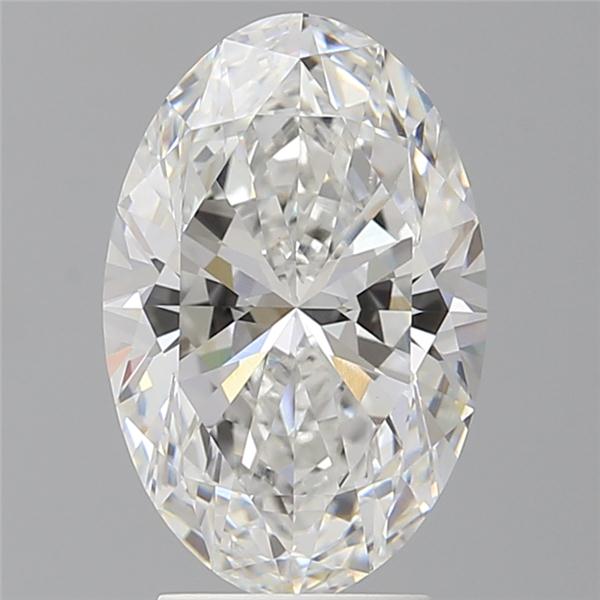 3.50 ct. oval Lab Grown Diamond front image