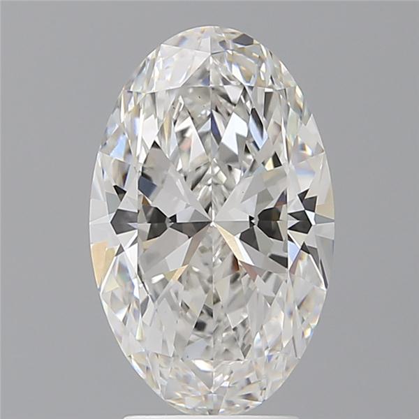 3.59 ct. oval Lab Grown Diamond front image