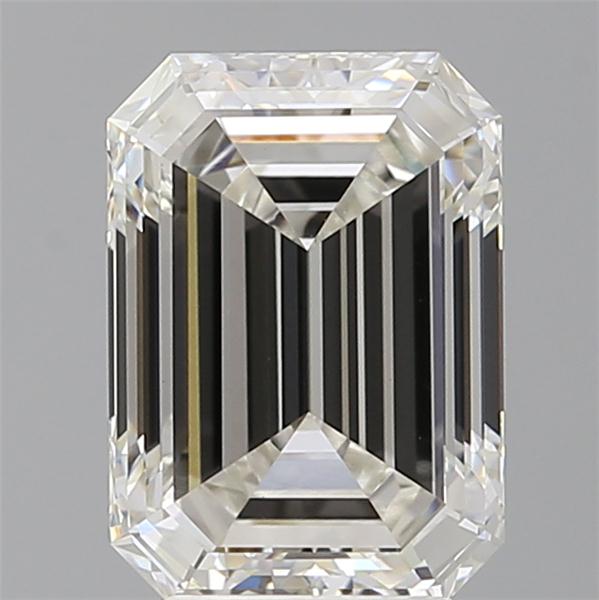 3.43 ct. emerald Lab Grown Diamond front image