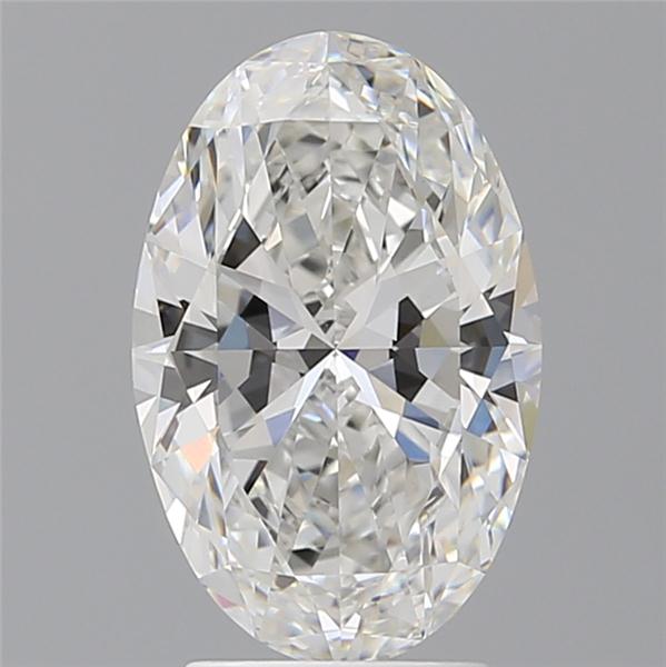 3.06 ct. oval Lab Grown Diamond front image