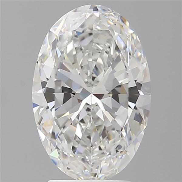3.55 ct. oval Lab Grown Diamond front image