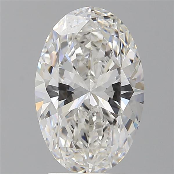 3.03 ct. oval Lab Grown Diamond front image