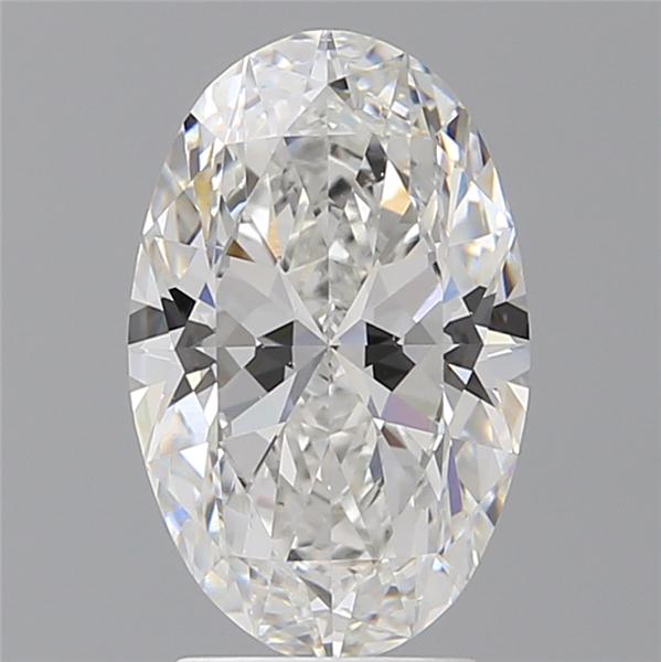 3.07 ct. oval Lab Grown Diamond front image