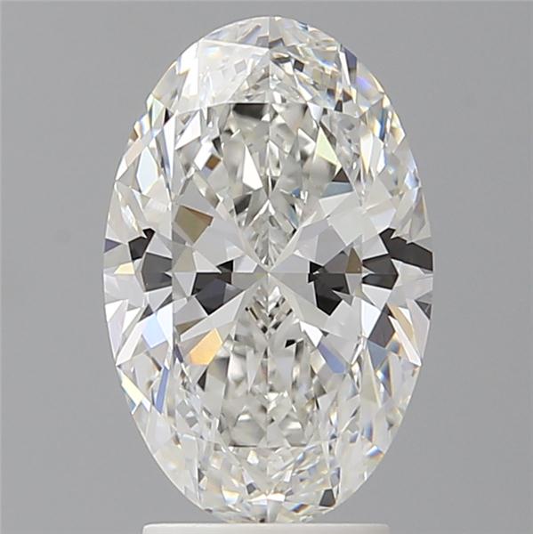 3.07 ct. oval Lab Grown Diamond front image