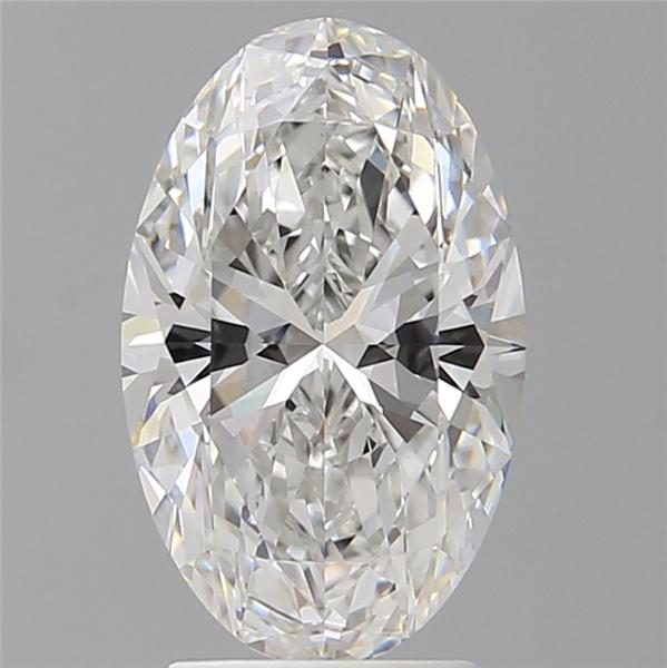 3.09 ct. oval Lab Grown Diamond front image