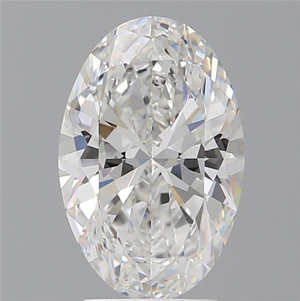 3.10 ct. oval Lab Grown Diamond front image