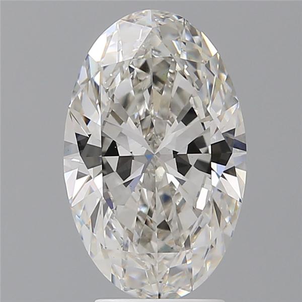 3.52 ct. oval Lab Grown Diamond front image