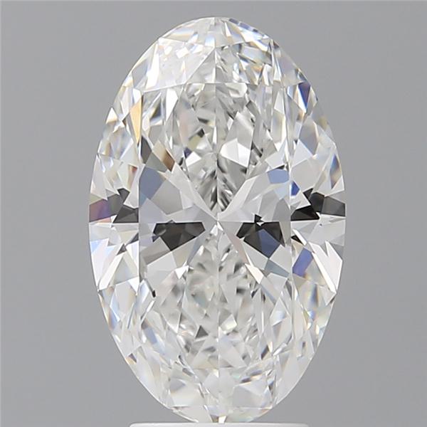 3.60 ct. oval Lab Grown Diamond front image