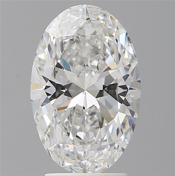 3.09 ct. oval Lab Grown Diamond front image