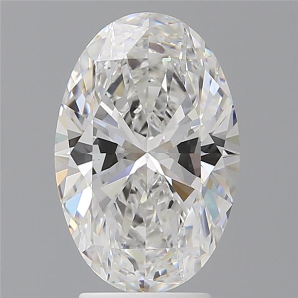 3.56 ct. oval Lab Grown Diamond front image