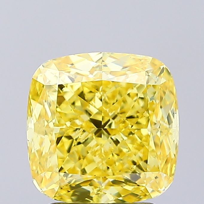 2.74 ct. cushion Lab Grown Diamond front image