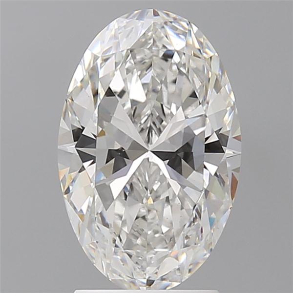 2.58 ct. oval Lab Grown Diamond front image
