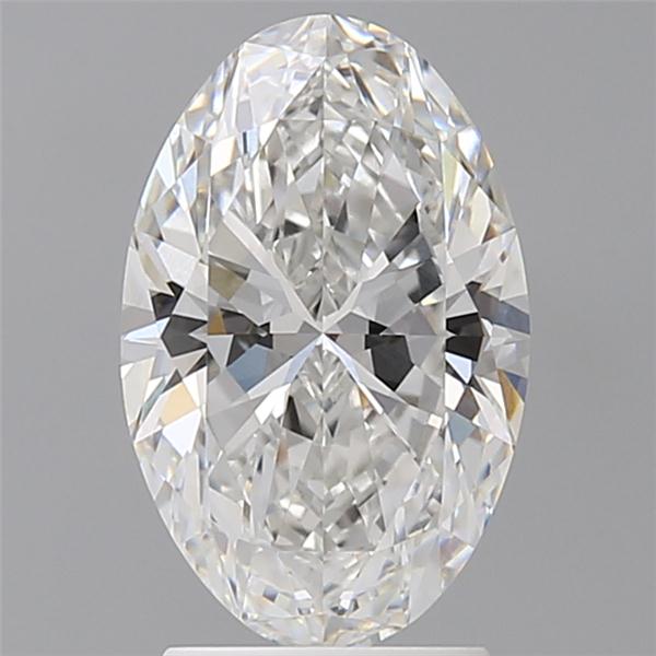 2.58 ct. oval Lab Grown Diamond front image