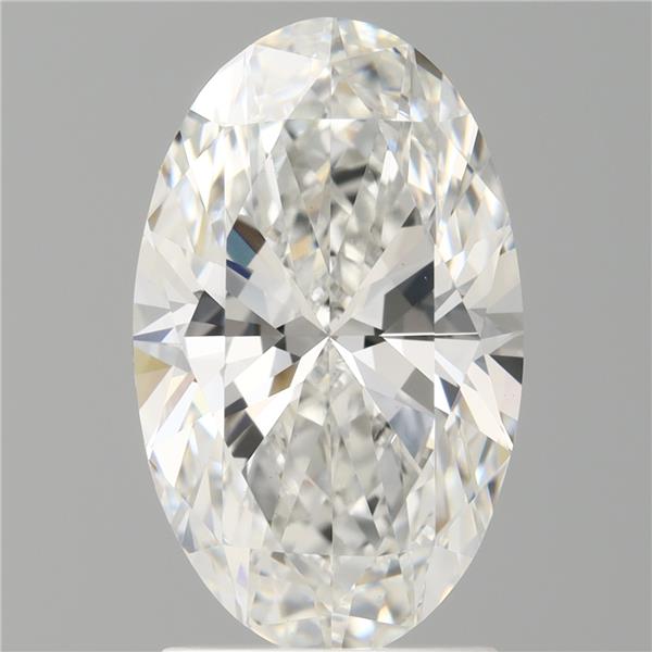 2.09 ct. oval Lab Grown Diamond front image