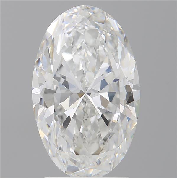 2.60 ct. oval Lab Grown Diamond front image