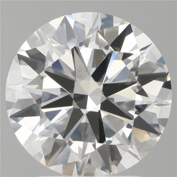 2.97 ct. round Lab Grown Diamond front image