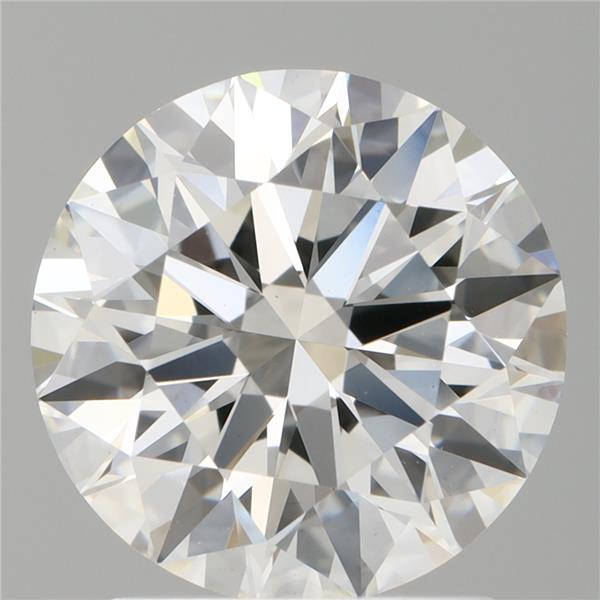 2.10 ct. round Lab Grown Diamond front image