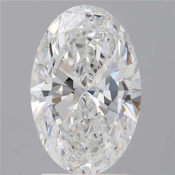 2.55 ct. oval Lab Grown Diamond front image