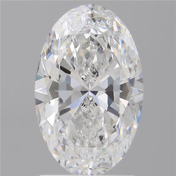 2.02 ct. oval Lab Grown Diamond front image