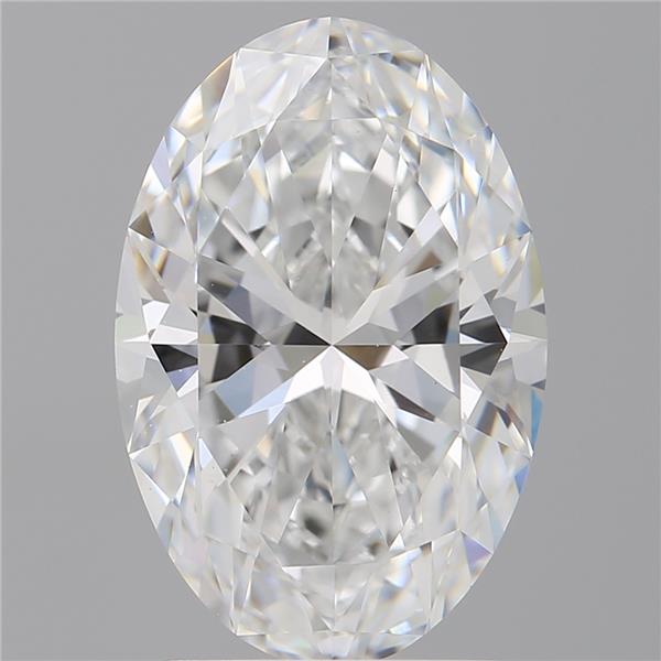 2.60 ct. oval Lab Grown Diamond front image
