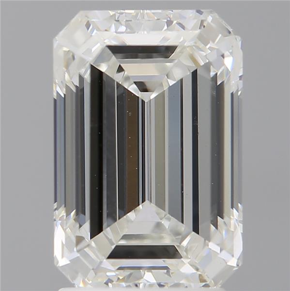 2.99 ct. emerald Lab Grown Diamond front image