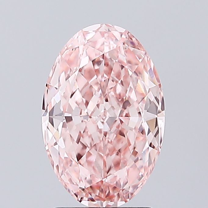 2.06 ct. oval Lab Grown Diamond front image