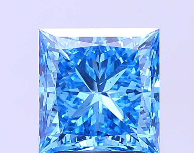 3.04 ct. princess Lab Grown Diamond front image