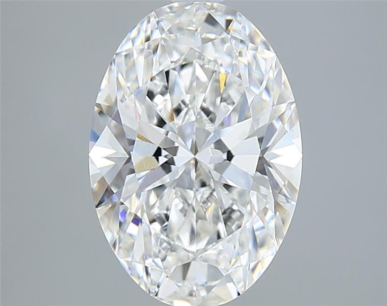 3.07 ct. oval Lab Grown Diamond front image