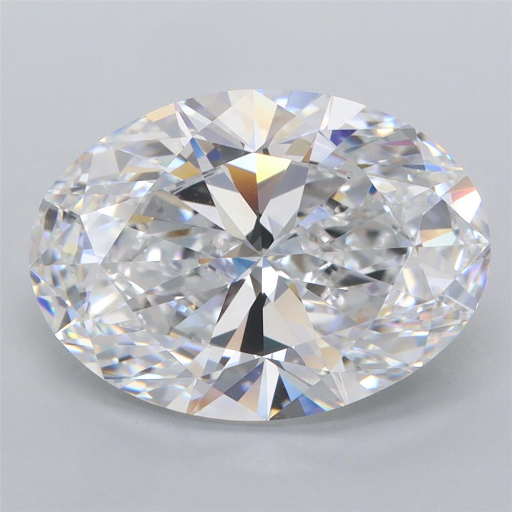 5.03 ct. oval Lab Grown Diamond front image