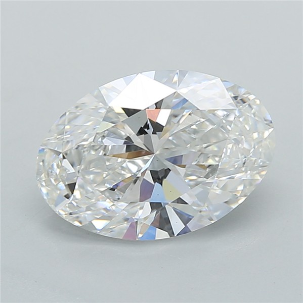 2.52 ct. oval Lab Grown Diamond front image