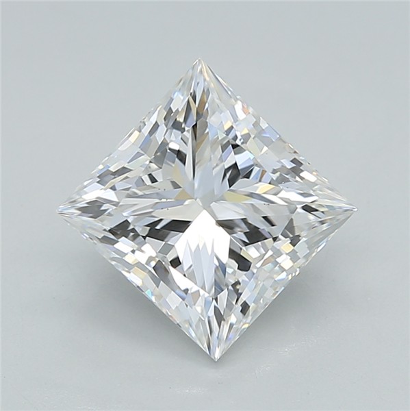 2.50 ct. princess Lab Grown Diamond front image