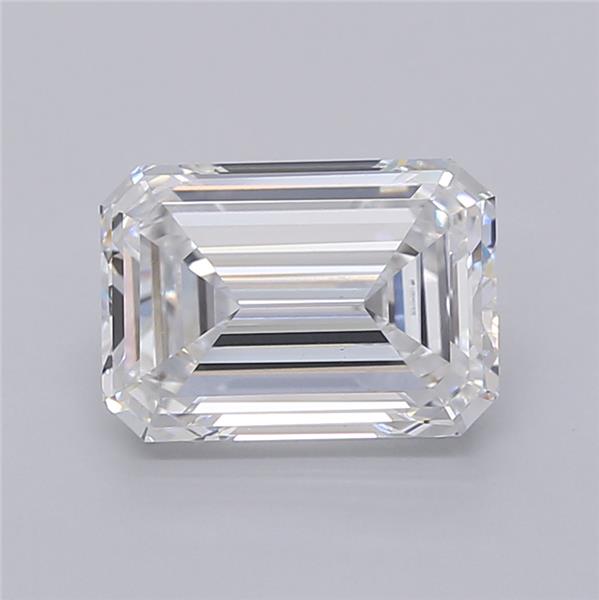 2.91 ct. emerald Lab Grown Diamond front image