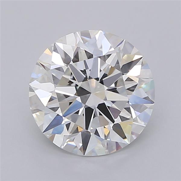 2.54 ct. round Lab Grown Diamond front image