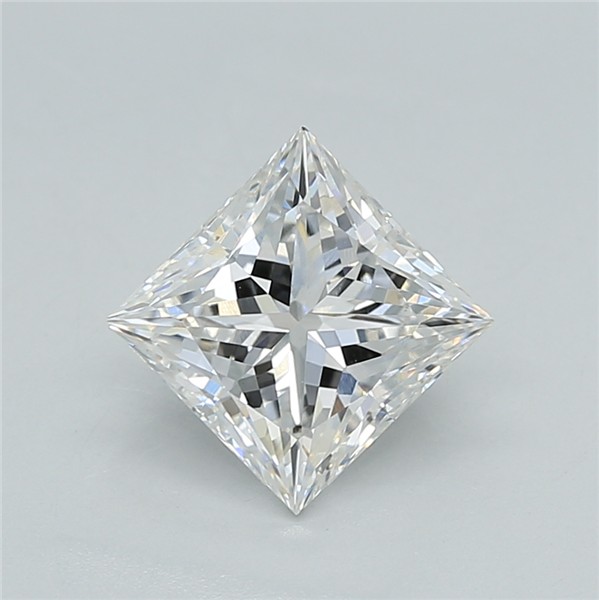 1.53 ct. princess Lab Grown Diamond front image