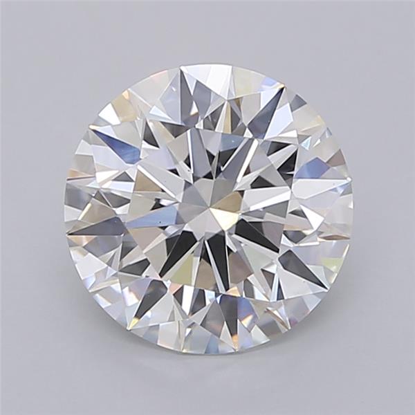 2.55 ct. round Lab Grown Diamond front image