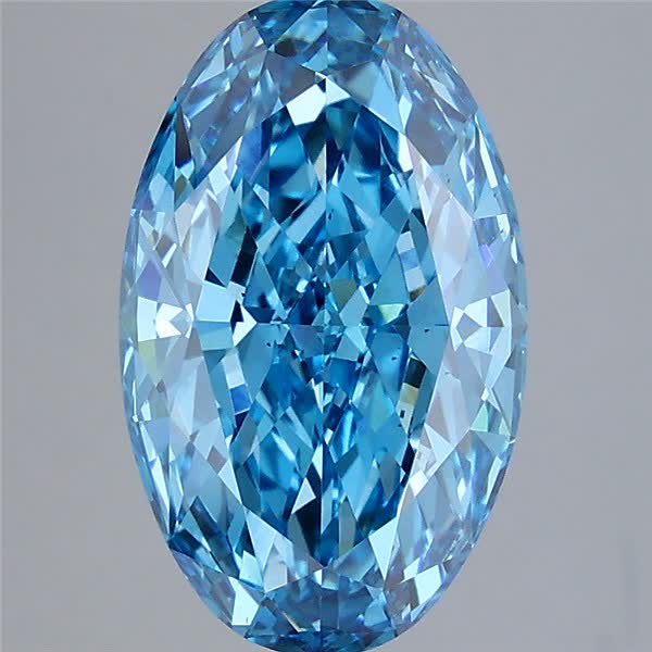 4.37 ct. oval Lab Grown Diamond front image