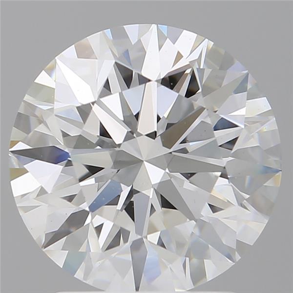 2.60 ct. round Lab Grown Diamond front image