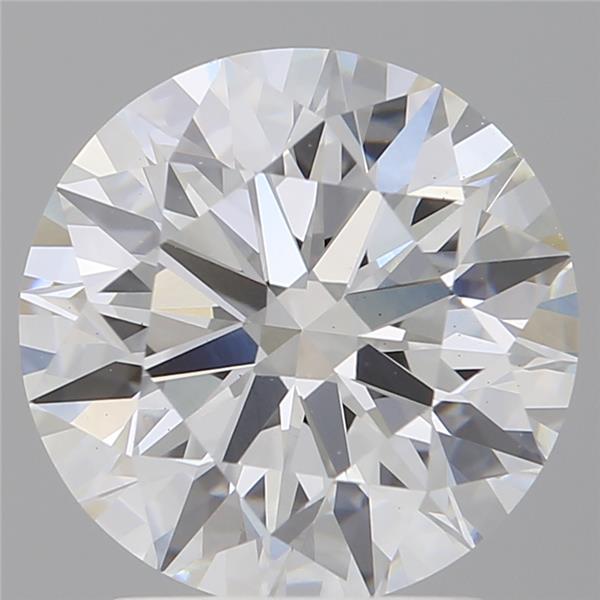 2.60 ct. round Lab Grown Diamond front image